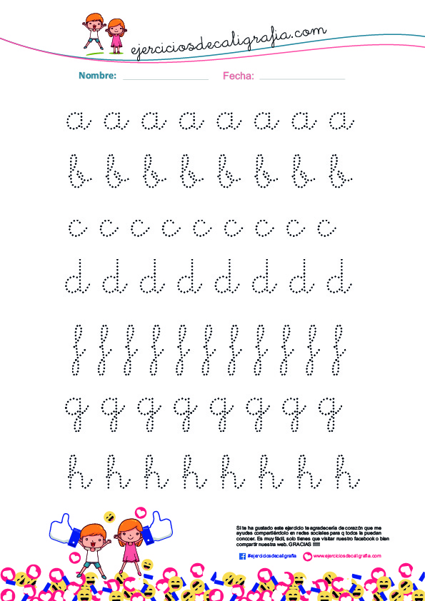 Letras para imprimir de abecedario